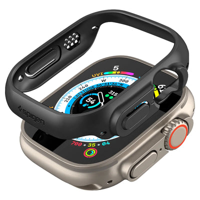Spigen Thin Fit Case for Apple Watch Ultra 2 / Ultra 1 (49mm) - Black