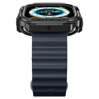 Spigen Rugged Armor Case for Apple Watch Ultra 2 / Ultra 1 (49mm) - Matte Black