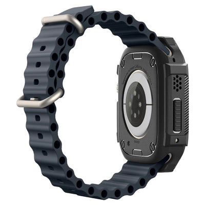 Spigen Rugged Armor Case for Apple Watch Ultra 2 / Ultra 1 (49mm) - Matte Black