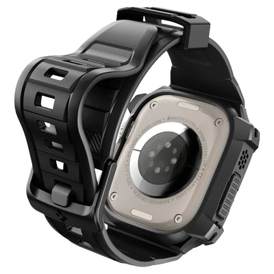 Spigen Rugged Armor Pro Case for Apple Watch Ultra 2 / Ultra 1 (49mm) - Black