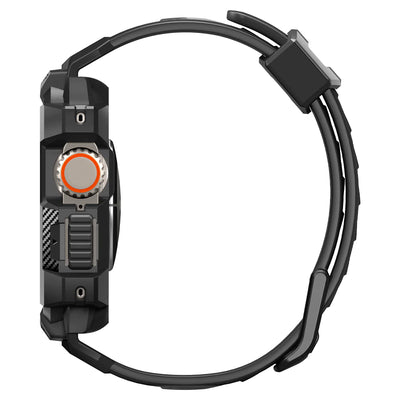 Spigen Rugged Armor Pro Case for Apple Watch Ultra 2 / Ultra 1 (49mm) - Black