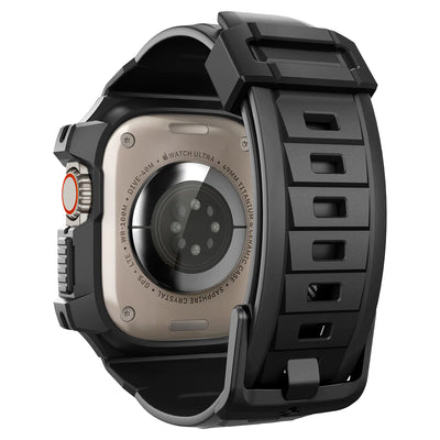 Spigen Rugged Armor Pro Case for Apple Watch Ultra 2 / Ultra 1 (49mm) - Black